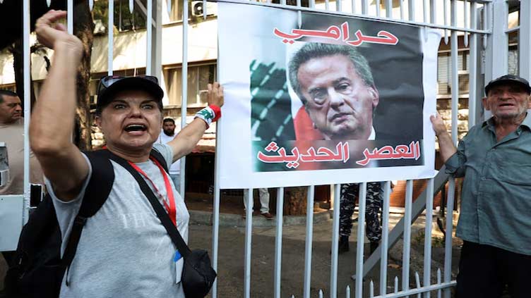 Lebanese justice ministry formally accuses former cenbank chief of financial crimes