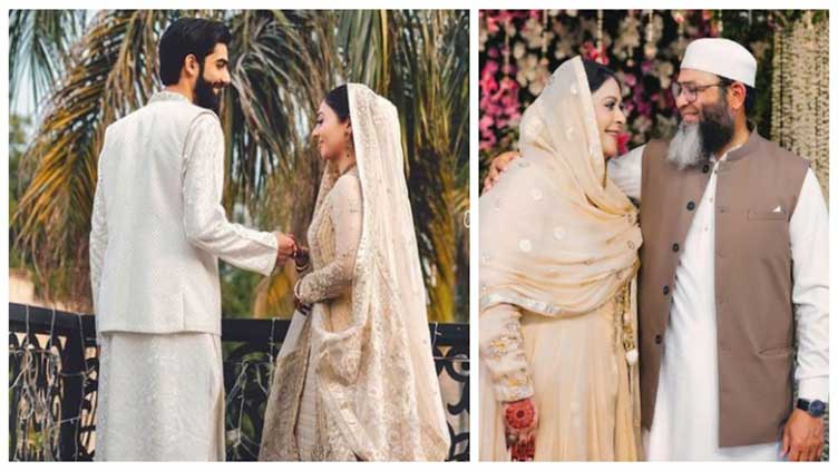 Heaps of best wishes, greetings as Mushtaq Ahmed's daughter ties the knot