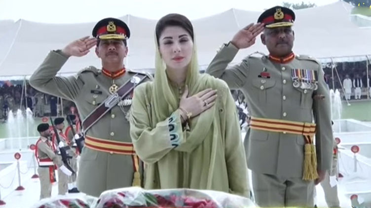 CM Maryam Nawaz pays tribute to martyrs on Defence Day 