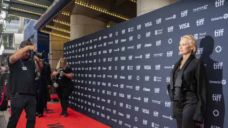 Pamela Anderson takes a bow at TIFF for 'The Last Showgirl'