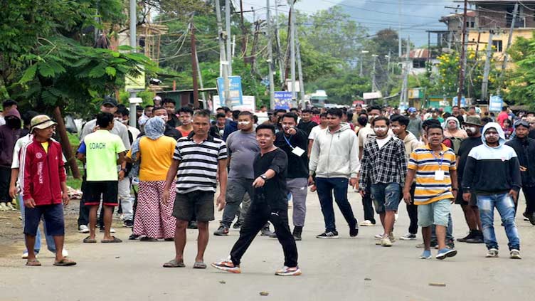 Dunya News Ethnic violence in India's Manipur escalates, six killed