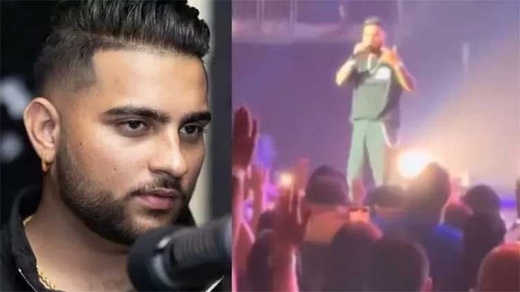 Indian Canadian singer Karan Aujla attacked with shoe at London concert