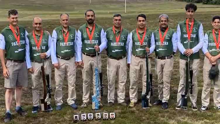 Pakistan team makes historic achievement at UK Shooting Championship