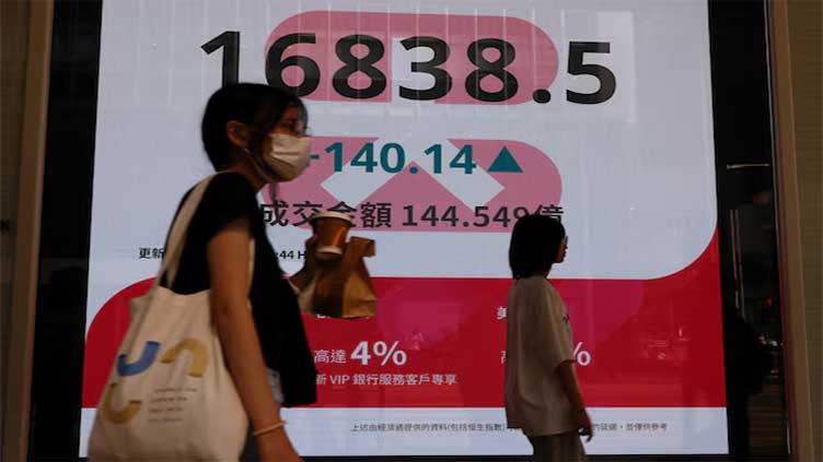 China hobbles Asia shares; US data, Fed meet in view