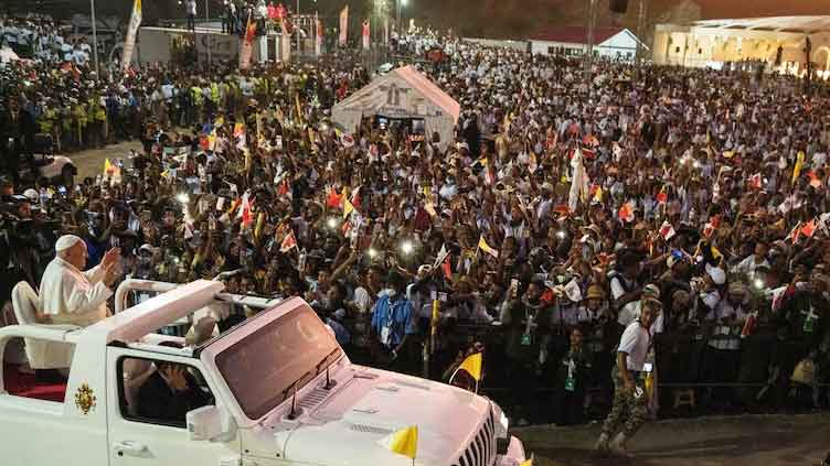 East Timor turns out in force for Mass with Pope Francis