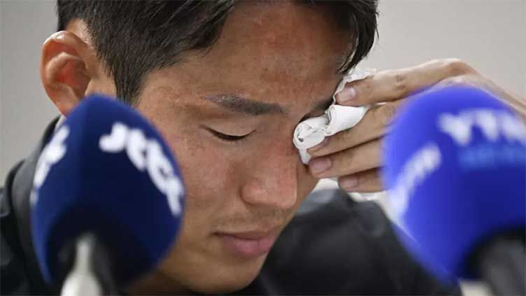 Tearful South Korea star denies 'ridiculous' China match-fixing claims