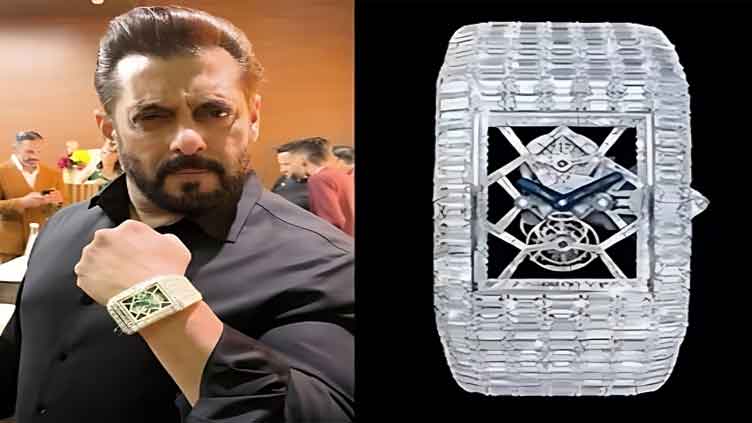 Salman Khan wears INR 419.8 million diamond-adorned watch