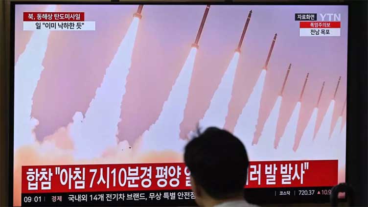 North Korea launches multiple ballistic missiles off Korean peninsula