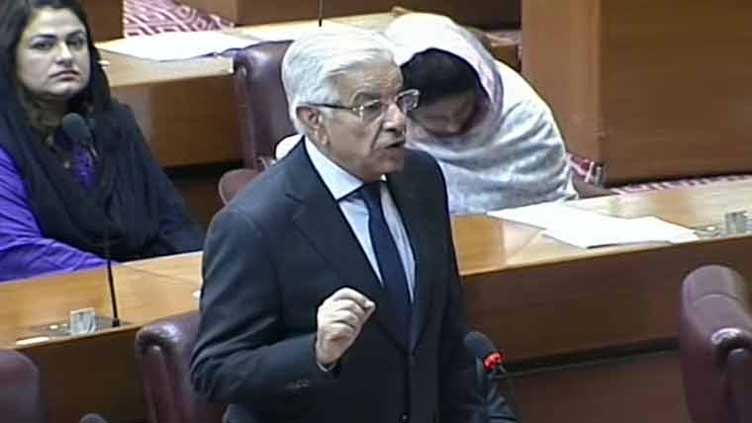 KP CM's statement about talk with Afghanistan an attack on federation: Khawaja Asif