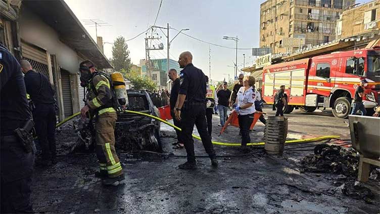 Car blast kills four in Israel city: medics, police