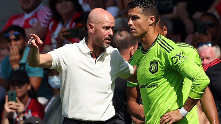 Ten Hag hits back at Ronaldo criticism over Man Utd ambition