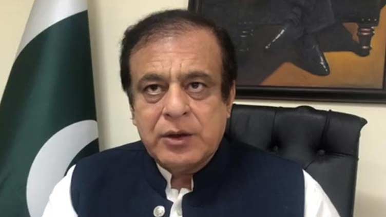 Shibli Faraz demands removal of treasury senators from opposition benches