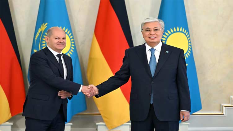 Germany wants trade with Kazakhstan, won't circumvent Russia sanctions, Scholz says