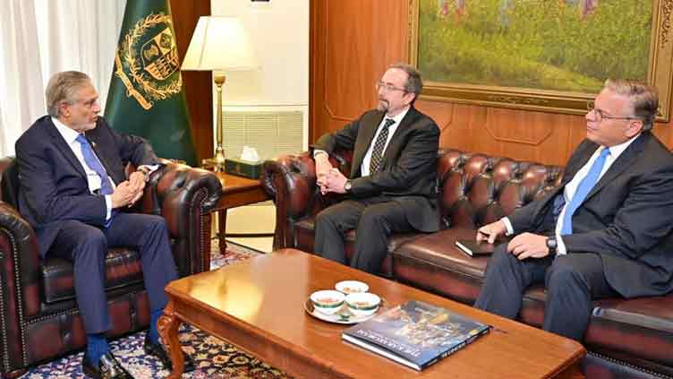 Dar, US under secretary of state discuss bilateral relations