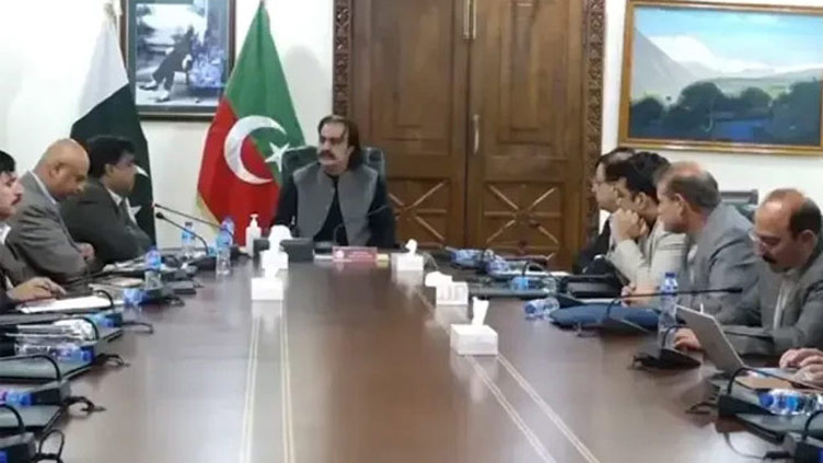 KP CM Gandapur to chair cabinet meeting today