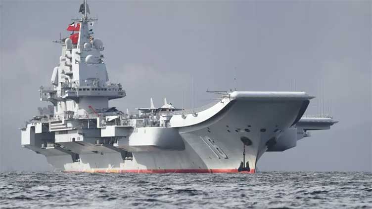 Chinese carrier sails through northeast Taiwan waters