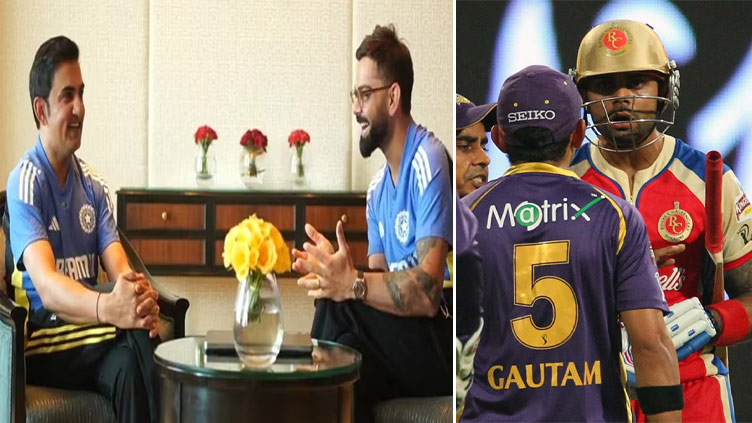 Gambhir and Kohli share the spotlight in a special interview