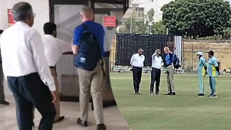 ICC delegation visits Karachi National Bank Stadium for security assessment