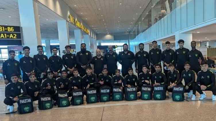 Pakistan team arrives in Bhutan for SAFF Championship