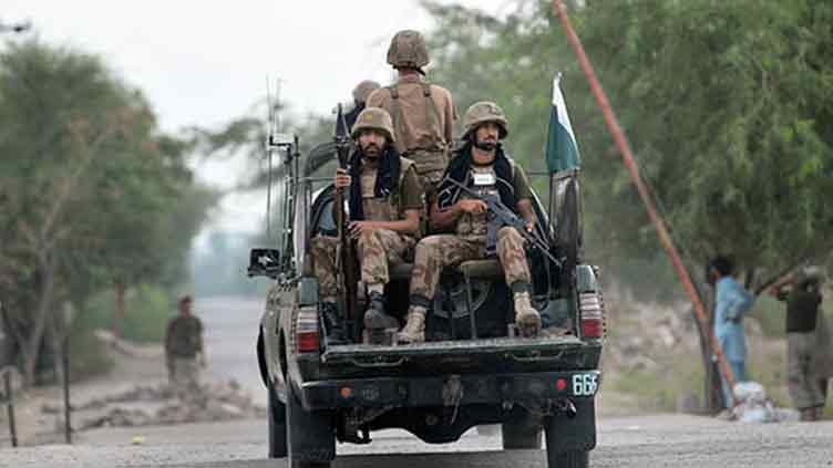 12 terrorists killed, six soldiers martyred in Waziristan encounters