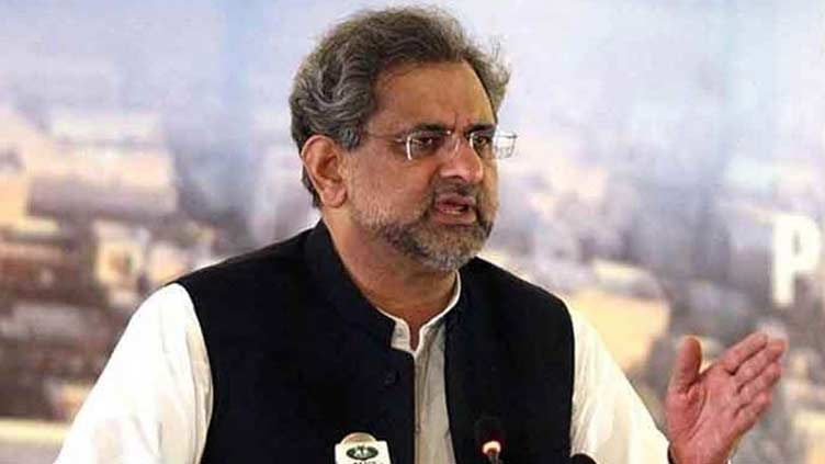 Constitutional amendment is only for ruling elite: Khaqan Abbasi