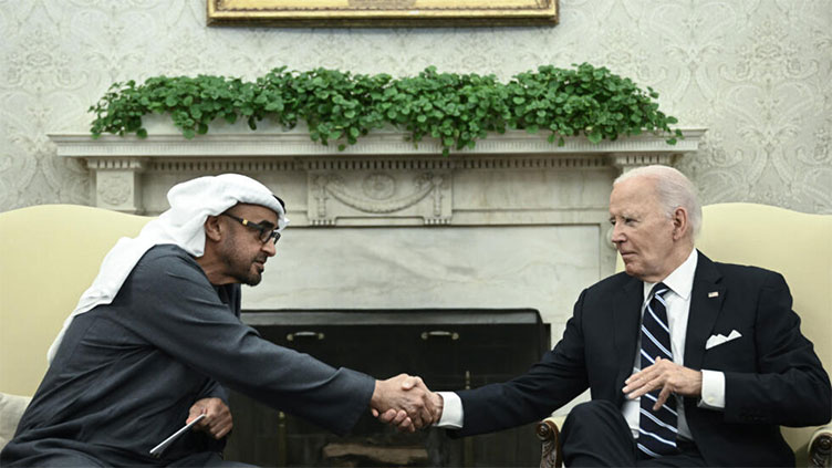 Biden, Harris meet UAE leader on Sudan, Middle East