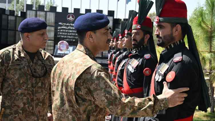 COAS Munir boosts troops' morale to counter hostile threats