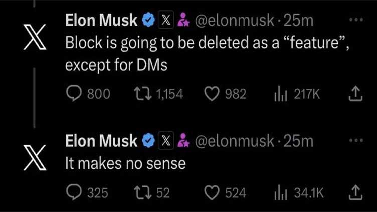 Musk removing block button on X/Twitter - and people aren't happy