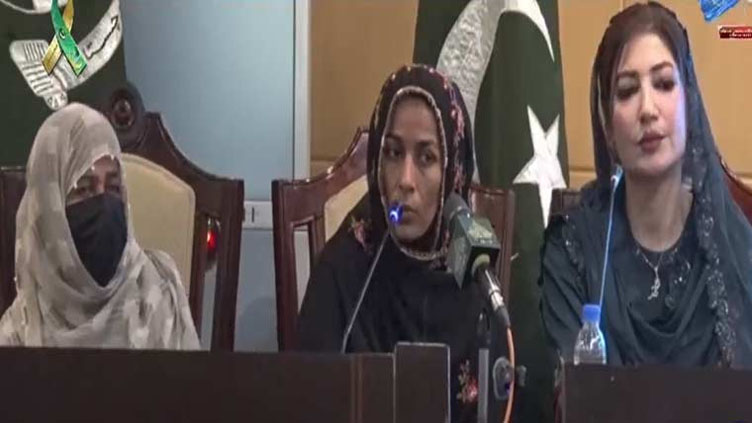 Adila Baloch recovered by security forces presents shocking revelations 