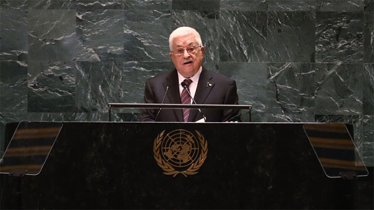 Palestinian leader calls for world to stop sending Israel weapons