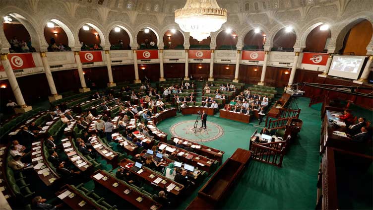 Tunisia assembly votes on election bill days before poll, protest looms