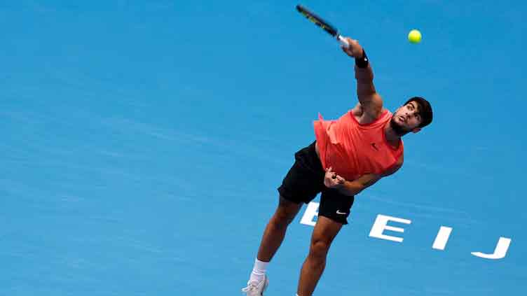 ATP roundup: Carlos Alcaraz advances to semis in Beijing