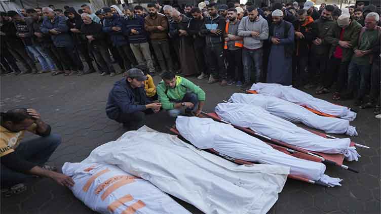 Israeli strikes kill at least 17 in Gaza and Huckabee makes first appearance as US ambassador