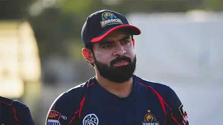 کراچی کنگز کے آل راؤنڈر عامر جمال پر میچ فیس کا 5 فیصد جرمانہ عائد