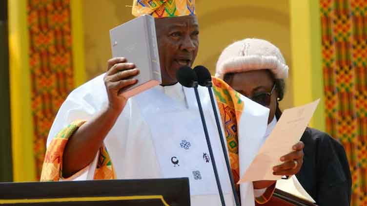 President Mahama suspends Ghana's chief justice, statement says