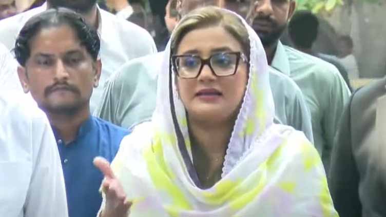 Azma lashes out at Sindh govt for opposing canal project