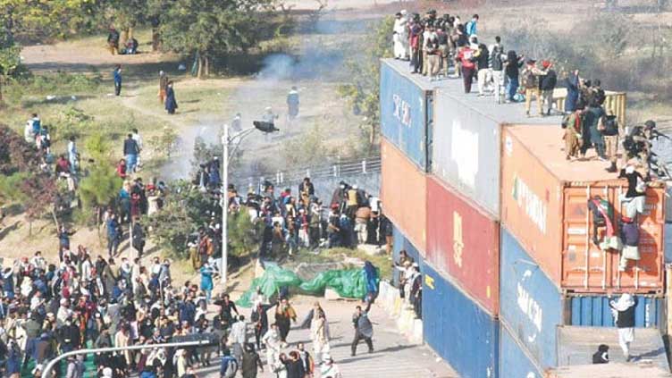 ATC indicts PTI leaders in Faizabad protest case