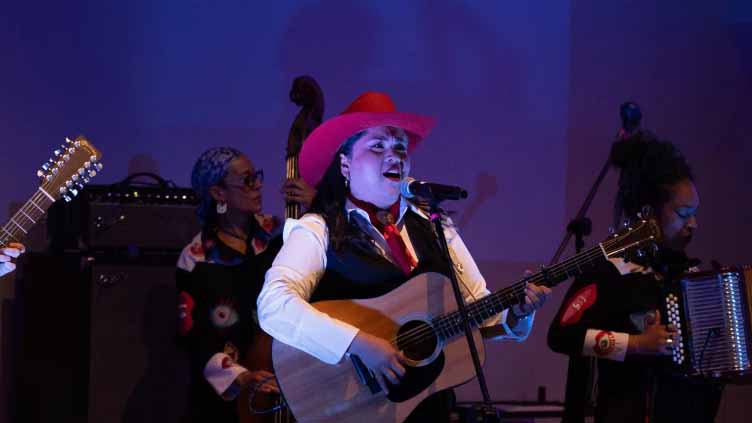 A Mexican musician uses a contentious genre to sing of women imprisoned for killing their abusers