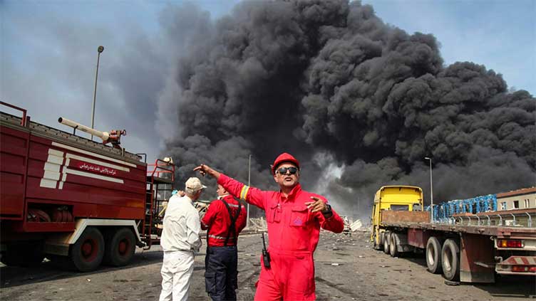 25 killed, fires still burning in huge Iran port blast
