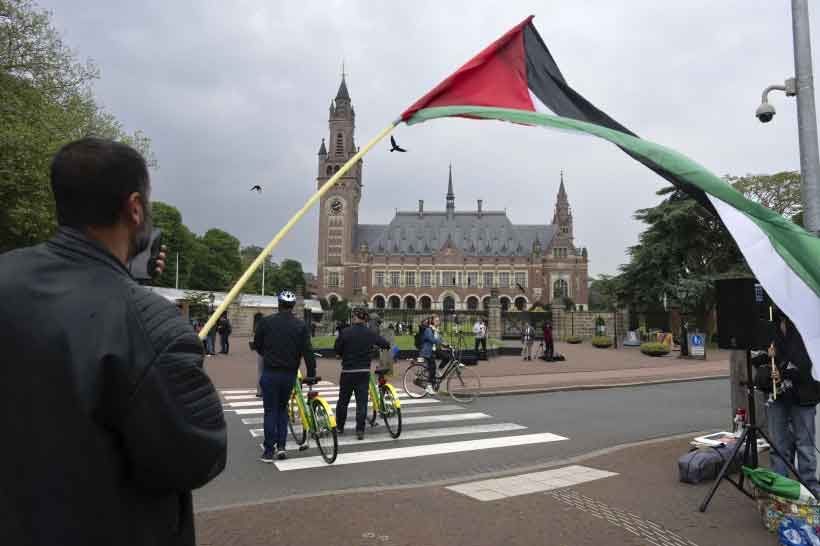 What is the International Court of Justice and why is it weighing in on humanitarian aid in Gaza?