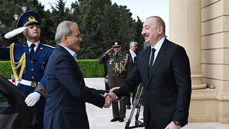 Iranian president visits Azerbaijan as ties warm