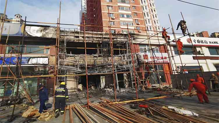 Chinese authorities say 22 people killed, 3 injured in restaurant fire in northern city of Liaoyang