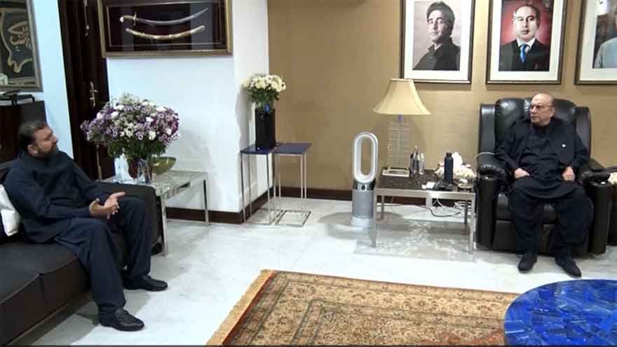 President Zardari directs CM Bugti to improve law, order situation in Balochistan