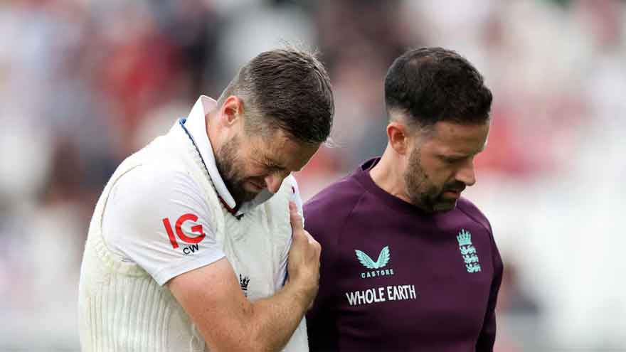 England's Woakes out of final test vs India with shoulder injury