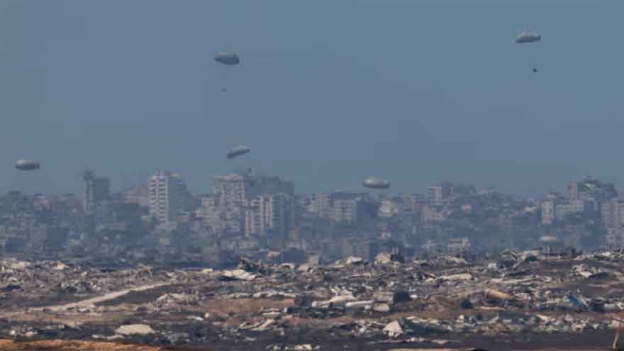 Six more die of hunger in Gaza as trucks reach border for rare fuel delivery