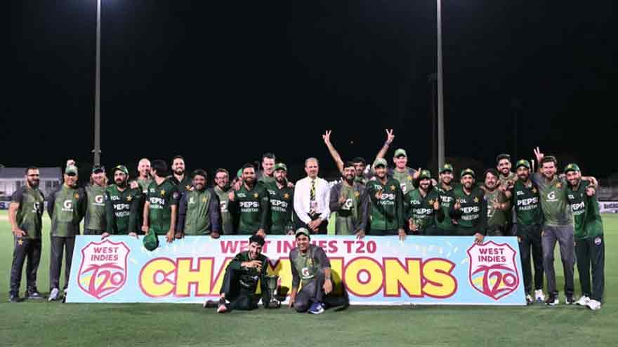 Pakistan outclass West Indies to win T20I series 2-1 in Lauderhill
