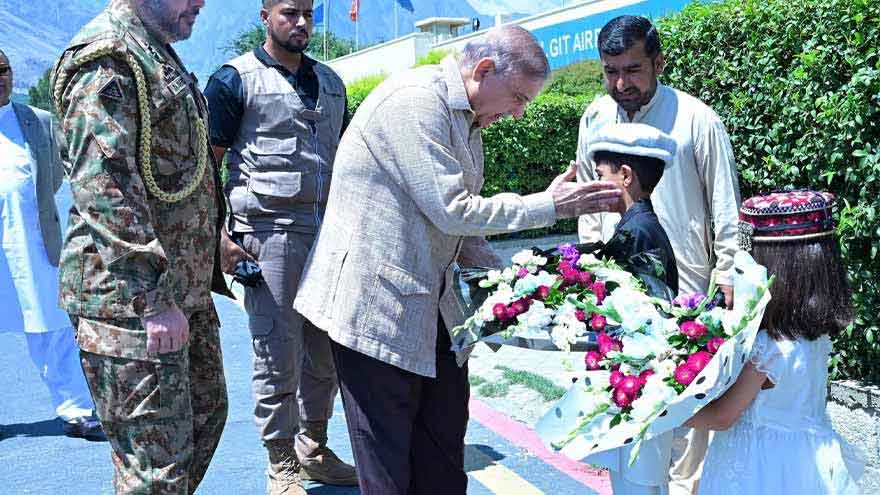 PM Shehbaz announces Rs4 billion fund for flood-hit Gilgit Baltistan