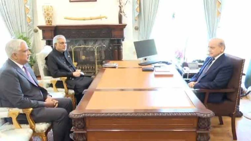 PM Shehbaz congratulates Lt Gen (r) Muhammad Saeed on appointment as Wapda Chairman