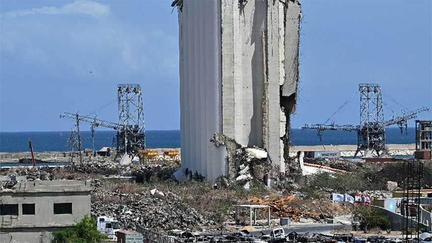 Lebanon president promises justice 5 years after Beirut port blast
