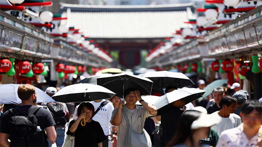 Dunya News Japan sets record temperatures, worries mount over rice crops